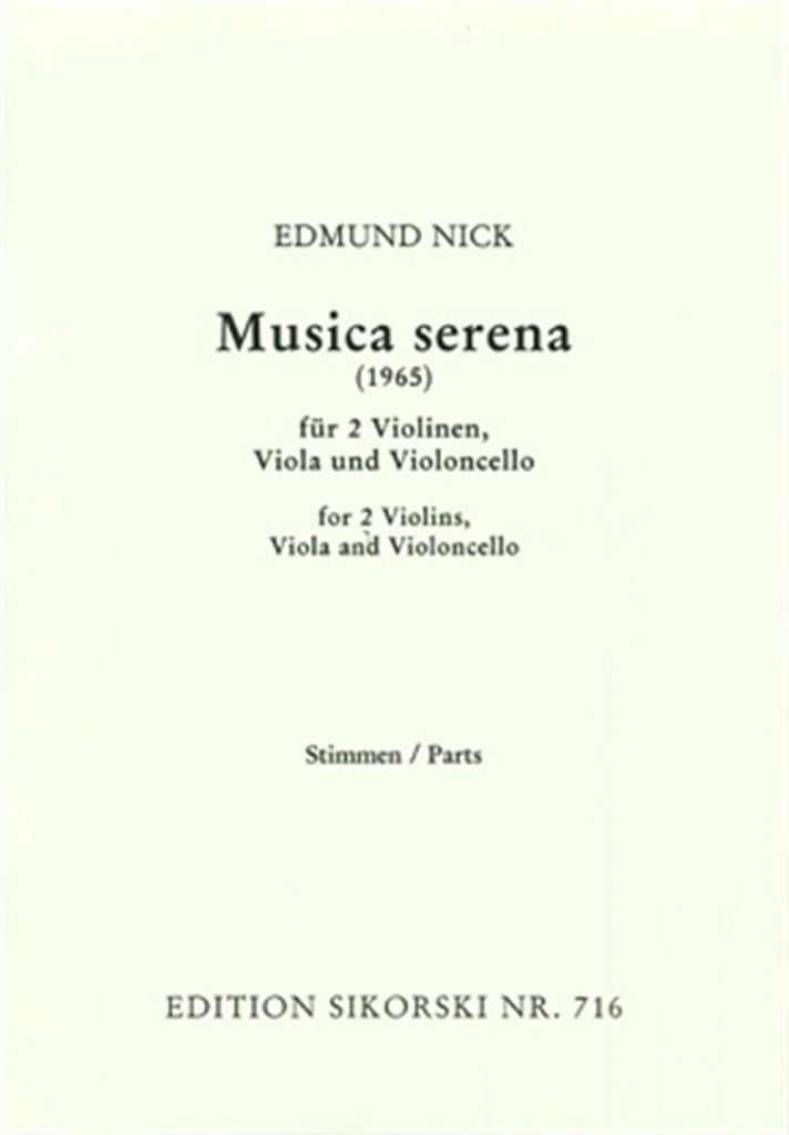 Musica serena (1965)